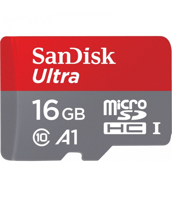 Carte mémoire Micro SD 16Go, C10, A1, UHS-1 SDSQUAR-016G-GN6MN