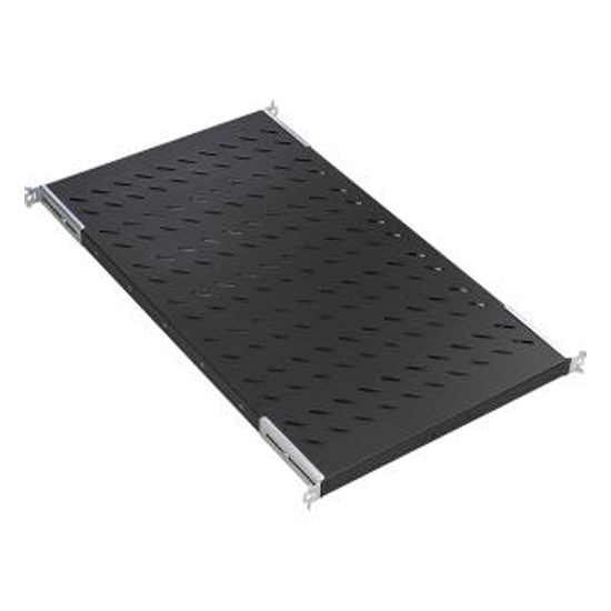 PLATEAU FIXE P100 UNIV LANDE 1U 19" LN-RAF-SBT-D100-BL-UNV