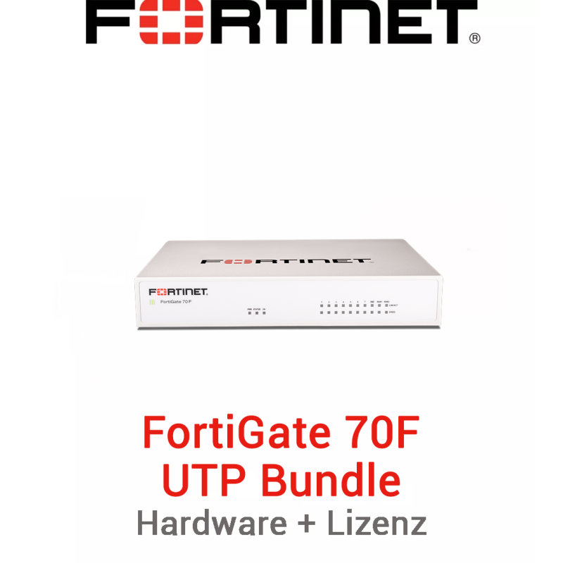 FORTINET PARE-FEU (FIREWALL) FG-70F FG-70F-BDL-950-12