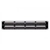 D-LINK 48 PORT CAT6-2U PATCH PANEL NPP-C61BLK481 Fully Loaded NPP-C61BLK481