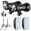 KIT FLASH GODOX SK 400W II