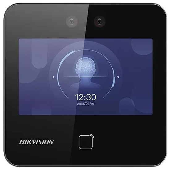 POINTEUSE+CONTROLE ACCES RECONAISSANCE FACIALE+RFID MIFARE DS-K1T343M ECRAN TACTILE LCD 4.3" HIK_K1T343M