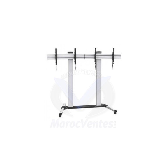 Meuble support TV  Digital pour 2 écrans de taille de 40 à 75 pouces T016-4SC-2