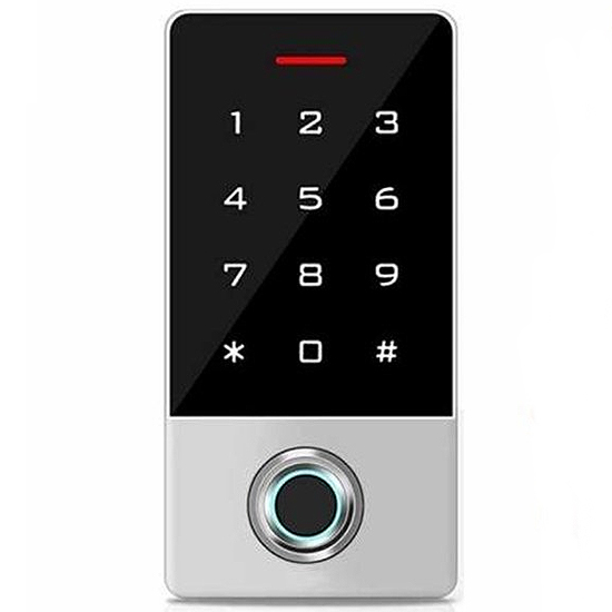 Controle D'Accès WIFI clavier Tactile PVC: Empreinte+RFID+CODE+TUYA D431TF1PVC