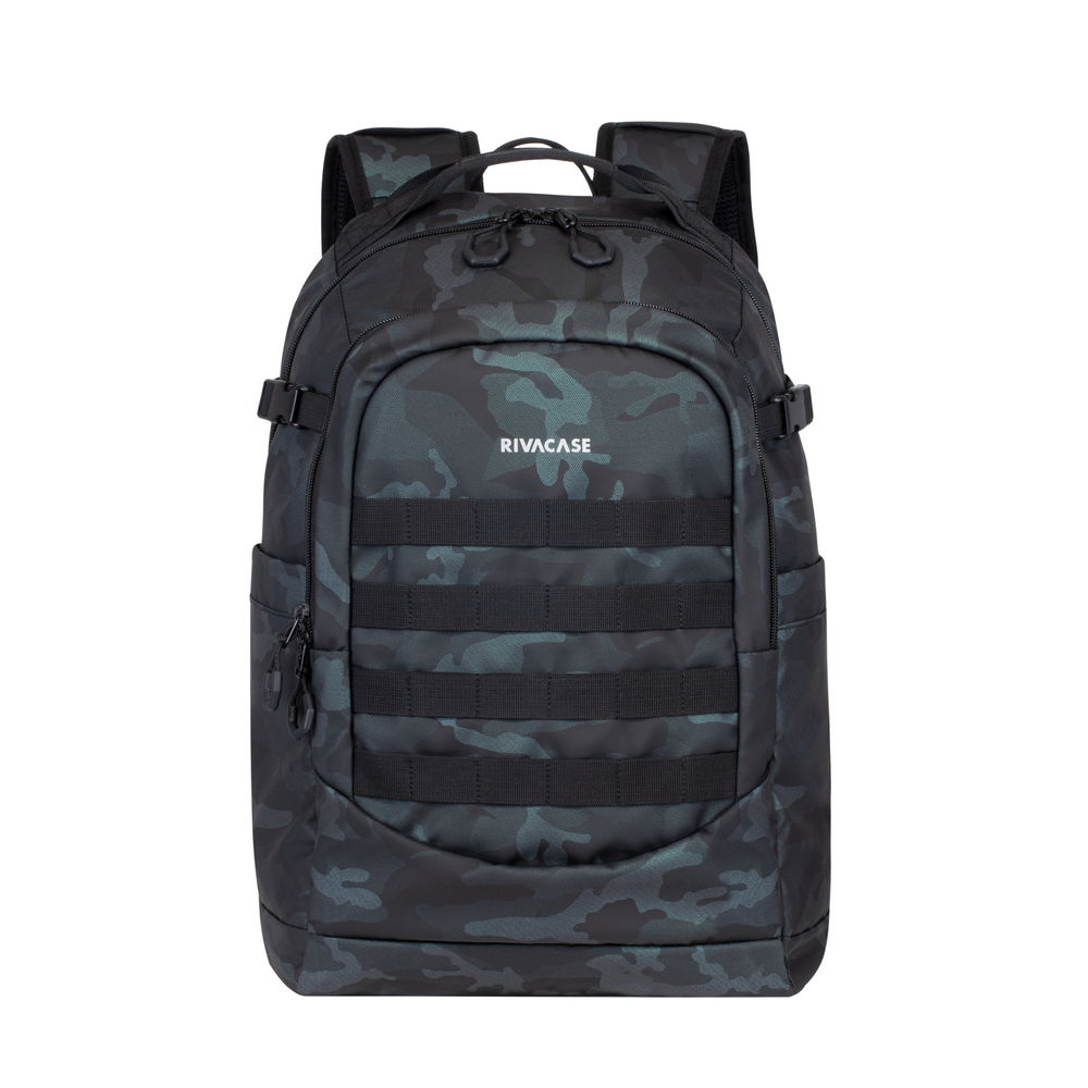 7631 Navy Camo Sac à Dos Urbain 28 Litres 15,6" Riva_7631