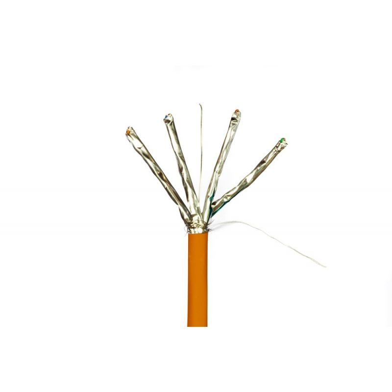 CABLE CAT7 FTP EN BOBINE 305M CUIVRE CU FLUKE PASS CABLE CAT7 FTP