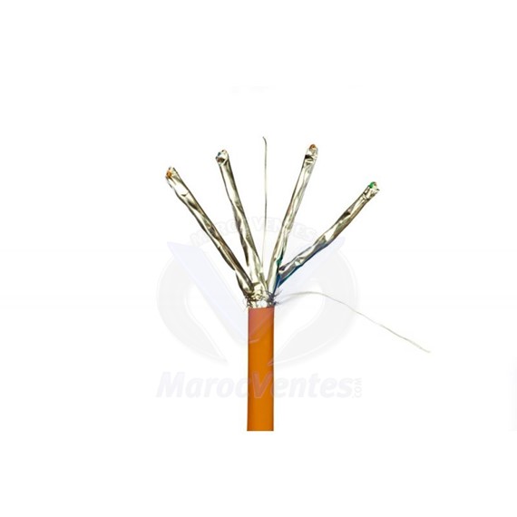 CABLE CAT7 FTP EN BOBINE 305M CUIVRE CU FLUKE PASS CABLE CAT7 FTP