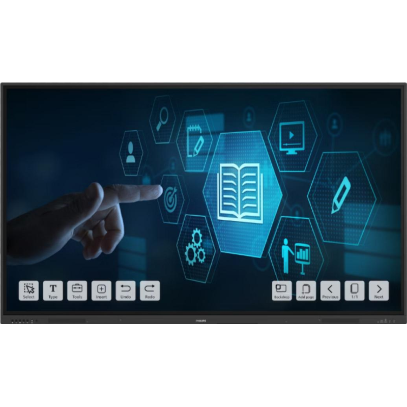 Écran interactif 86" PHILIPS 86BDL3152E/00 HILIPS 86BDL3152E/00