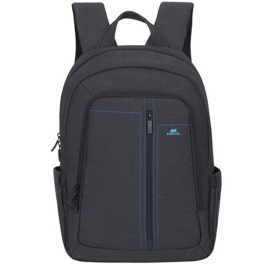 Sac à Dos Noir en Toile pour Ordinateurs Portables 15.6" 7560 Black