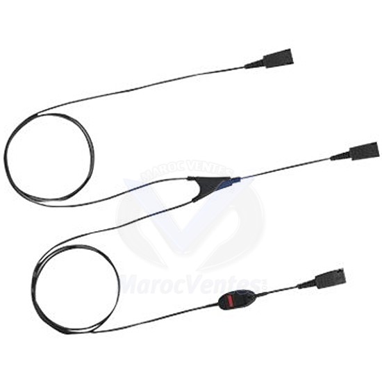 Câble Y pour superviseur - 1,5 m - QD -> 2xQD avec coupure micro intégrée 8800-02-01