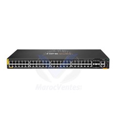 Aruba 6200F 48G Class4 PoE 4SFP+ 370W Switch [48 ports 10/100/1000 PoE + 4 ports SFP+, L3 Full managed] JL727B