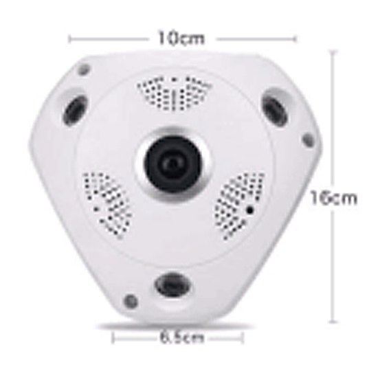 Caméra IP PTZ 1.3 MP sans Fil D2846