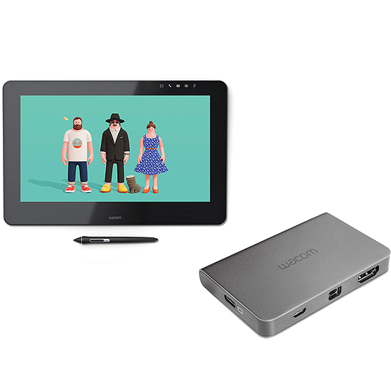 Tablette Graphique Cintiq Pro 16" UHD Pro Pen 2 avec Adaptateur Wacom Link Plus