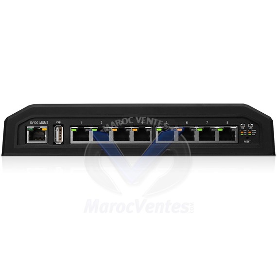 Switch EdgeSwitch 8 ports 10/100/1000 PoE+ manageable ES-8XP-EU