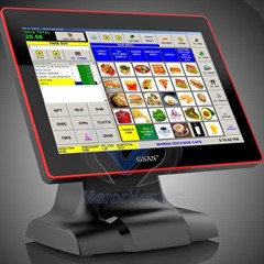 Terminal Point de Vente Ecran Tactile 15,6'' + Afficheur GS-T6