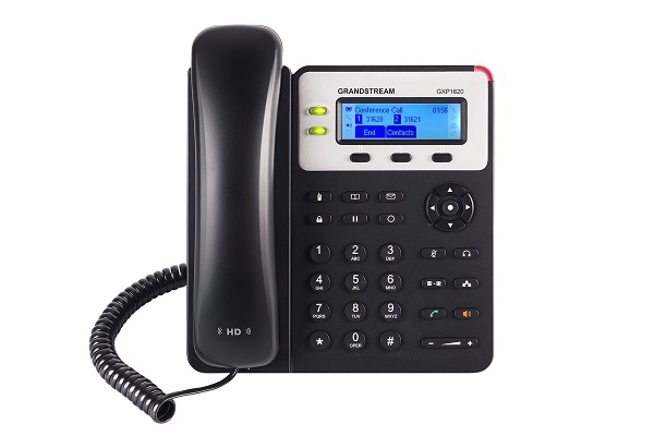 télTéphones IP Standard pour les Petites Entreprises à 2 Lignes GXP1620