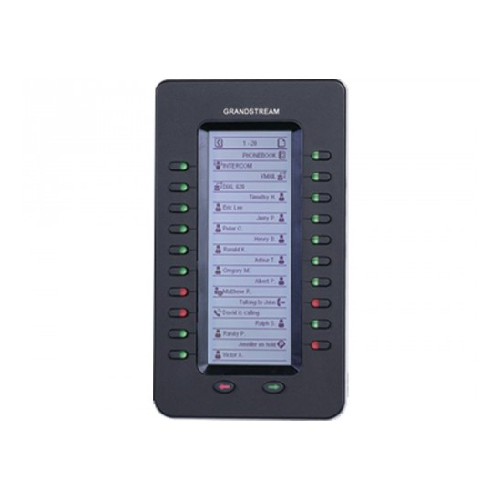 Module d'Extension pour Téléphone  Grandstream avec  LCD Graphique GXP2200EXT