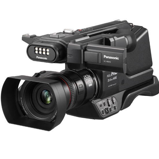 Caméra Professionnelle avec Enregistrement Direct sur 2 Cartes Mémoires HC-MDH3