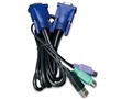 Câble KVM USB de 1,8 M avec convertisseur PS2 vers USB intégré KVM-KC1-1.8