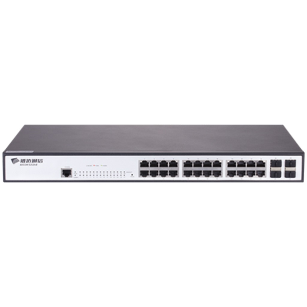 Switch Ethernet Non géré 24‐port gigabit Base‐T et 4 ports SFP S2528‐B