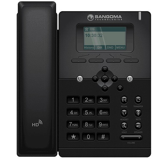 Téléphone IP 2 Comptes SIP 2 Ports Ethernet S300