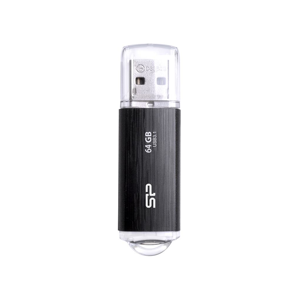 Clé USB BLAZE B02 64G USB 3.0 Noir SP064GBUF3B02V1K