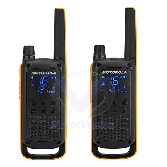 Pack de 2 talkies walkies T82