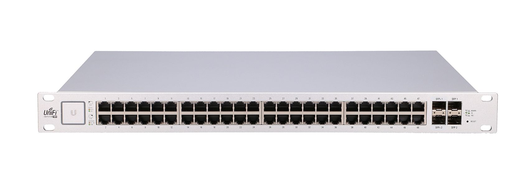 Switch PoE 48 Ports Gigabit Ethernet 2 ports SFP et 2 ports SFP +