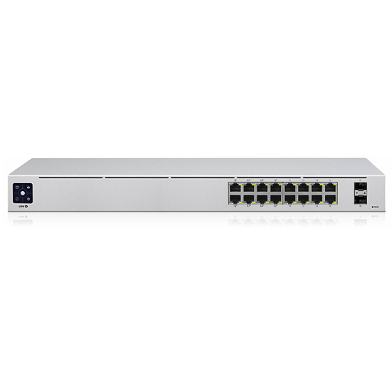 UNIFI SWITCH GEN2 16x GIGABIT POE+ PORTS, 2x SFP PORTS