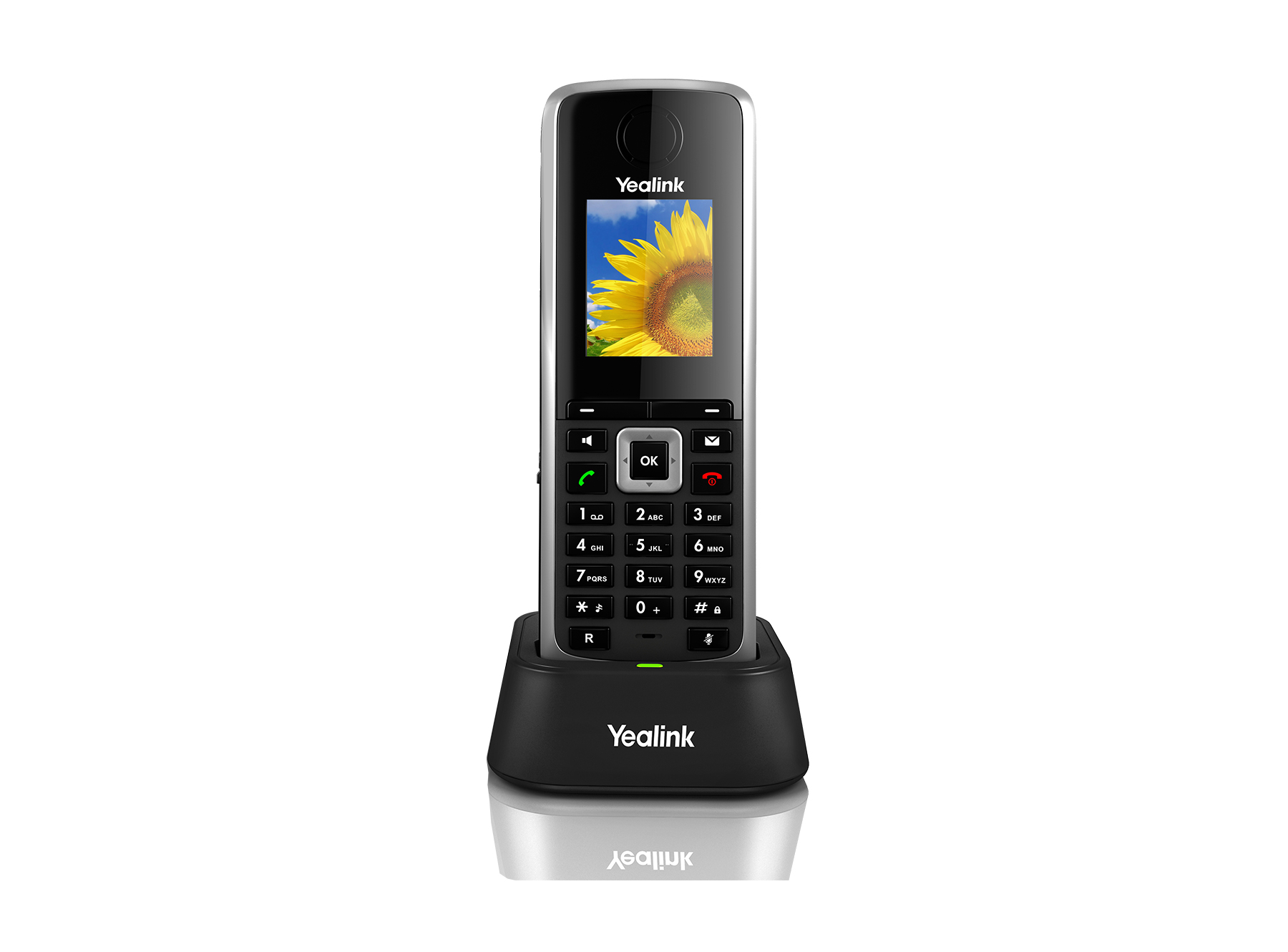 Combiné Dect SIP pour téléphone sans fi W52H