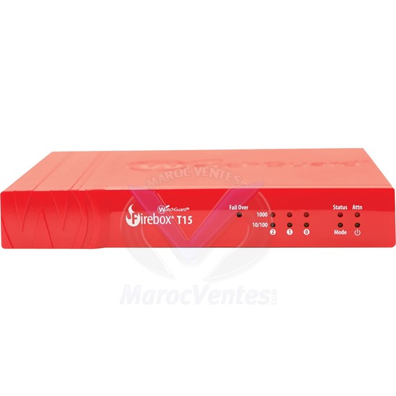 Firebox T15 with 3-yr Standard Support (WW) WGT15003-WW