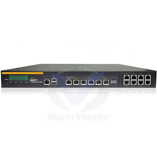 Routeur Multi-WAN  (13 WAN Ports)1U 19" Balance 1350