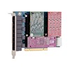 Carte de Voie Modulaire 8 Ports PCI 8 x Réseau RJ-45  8 x FXO Carte Plug-in (1TDM808EF)